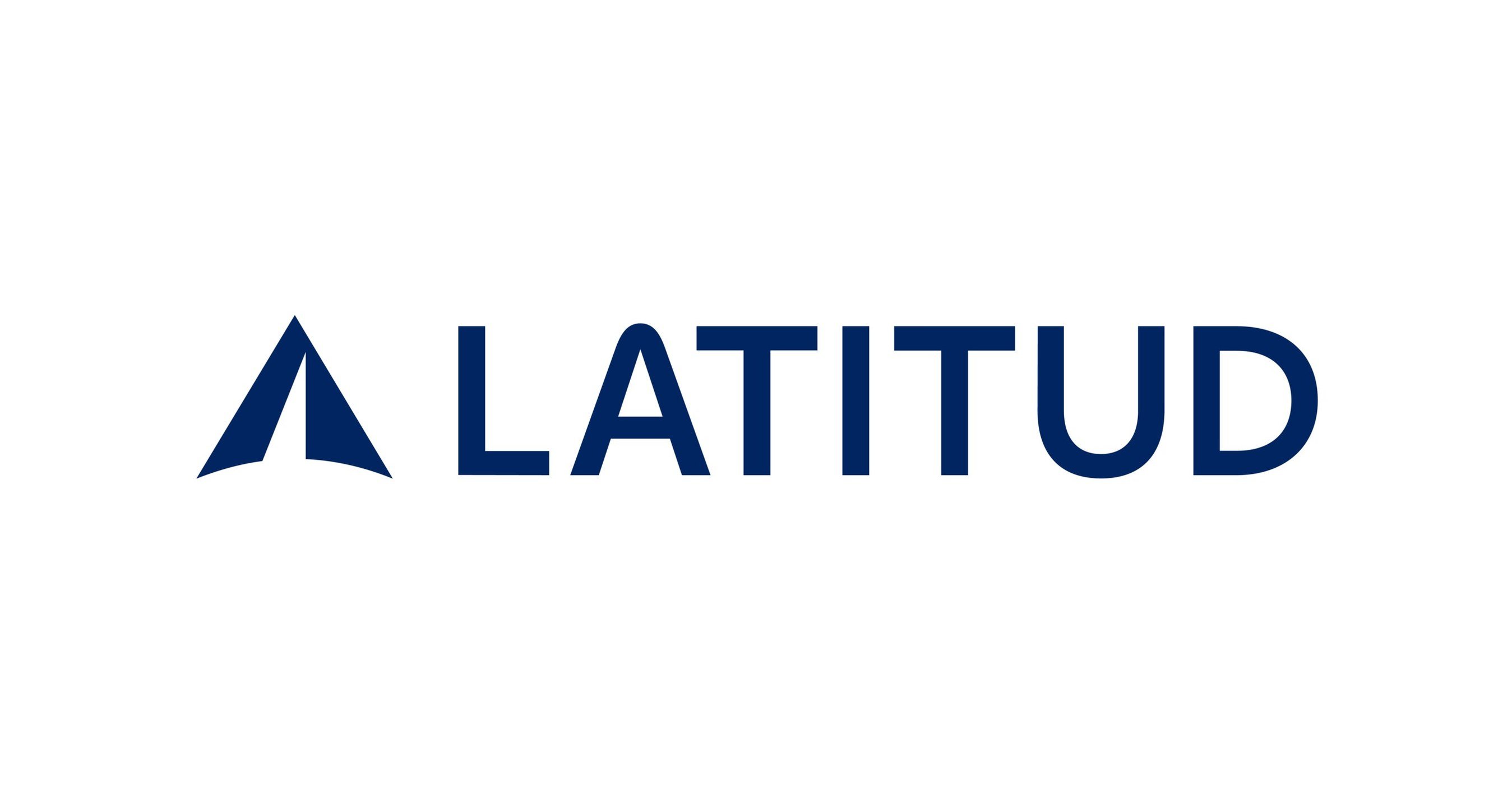 Latitud logo withe