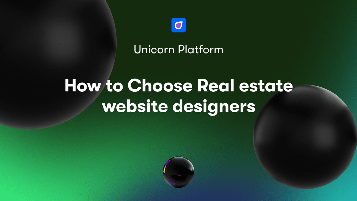 How to Choose Real estate website designers