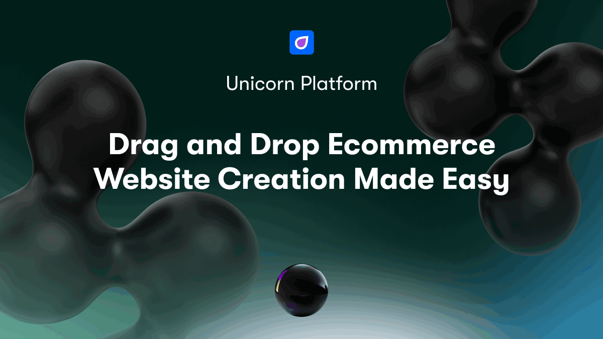 Drag and Drop Ecommerce Website Creation Made Easy