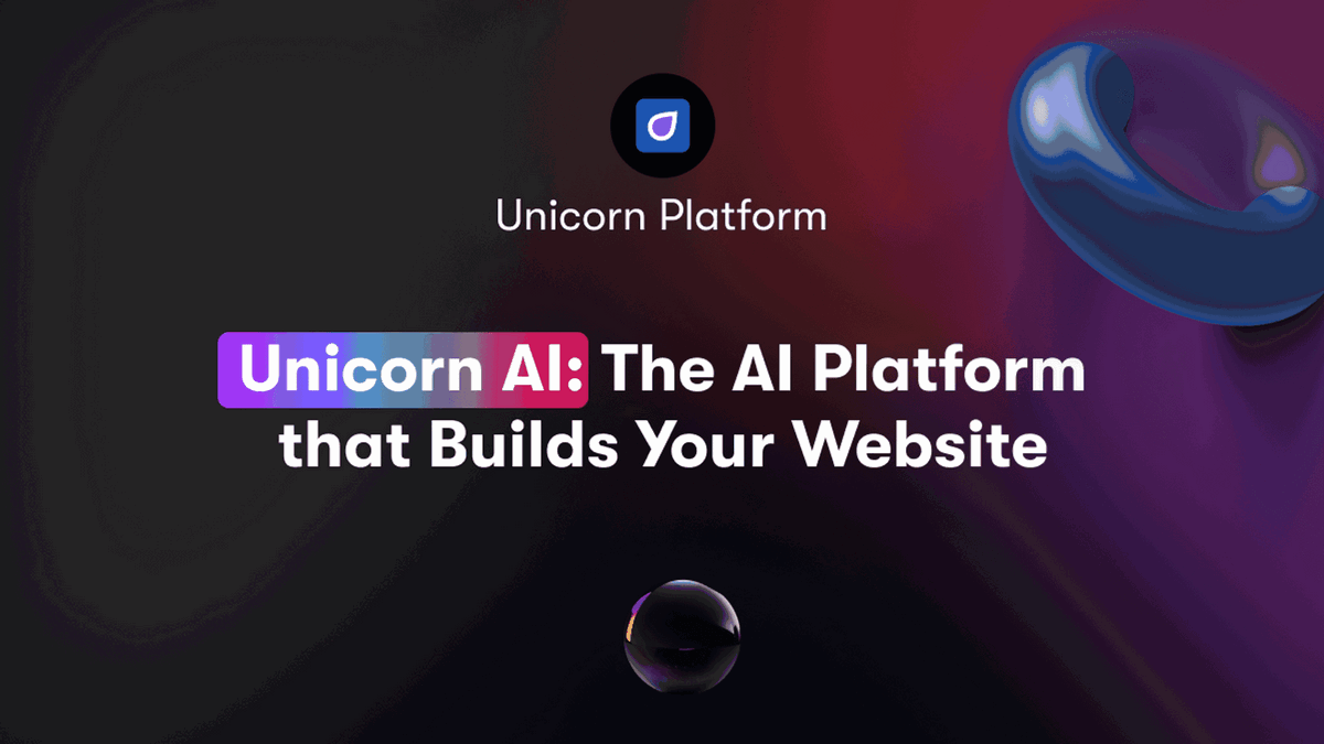 Unicorn AI: The AI Platform that Builds Your Website