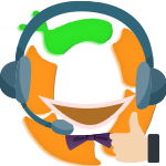 OBI Services logo with headset and thumbs-up, symbolizing support for healthy and happy workplaces.