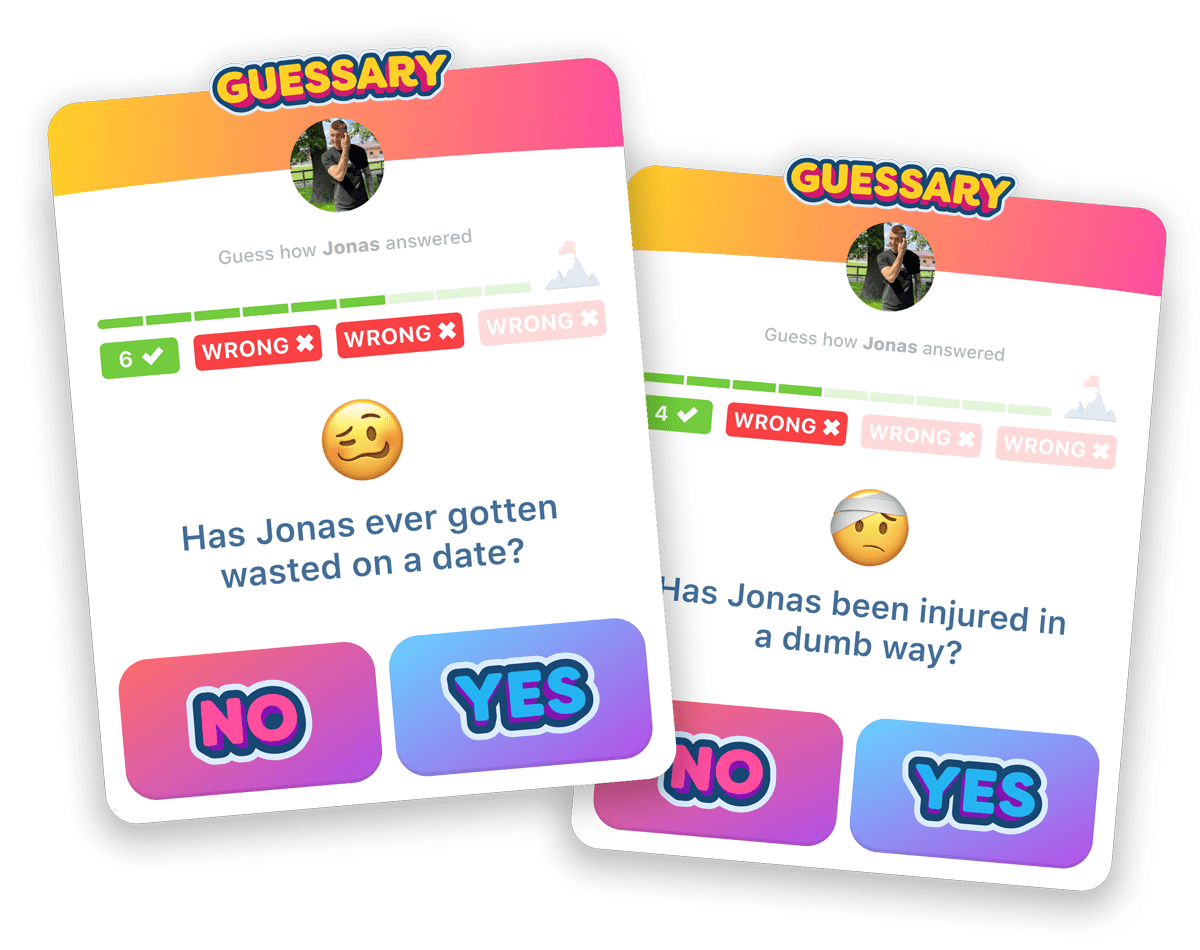 Dating App Game: Guessery