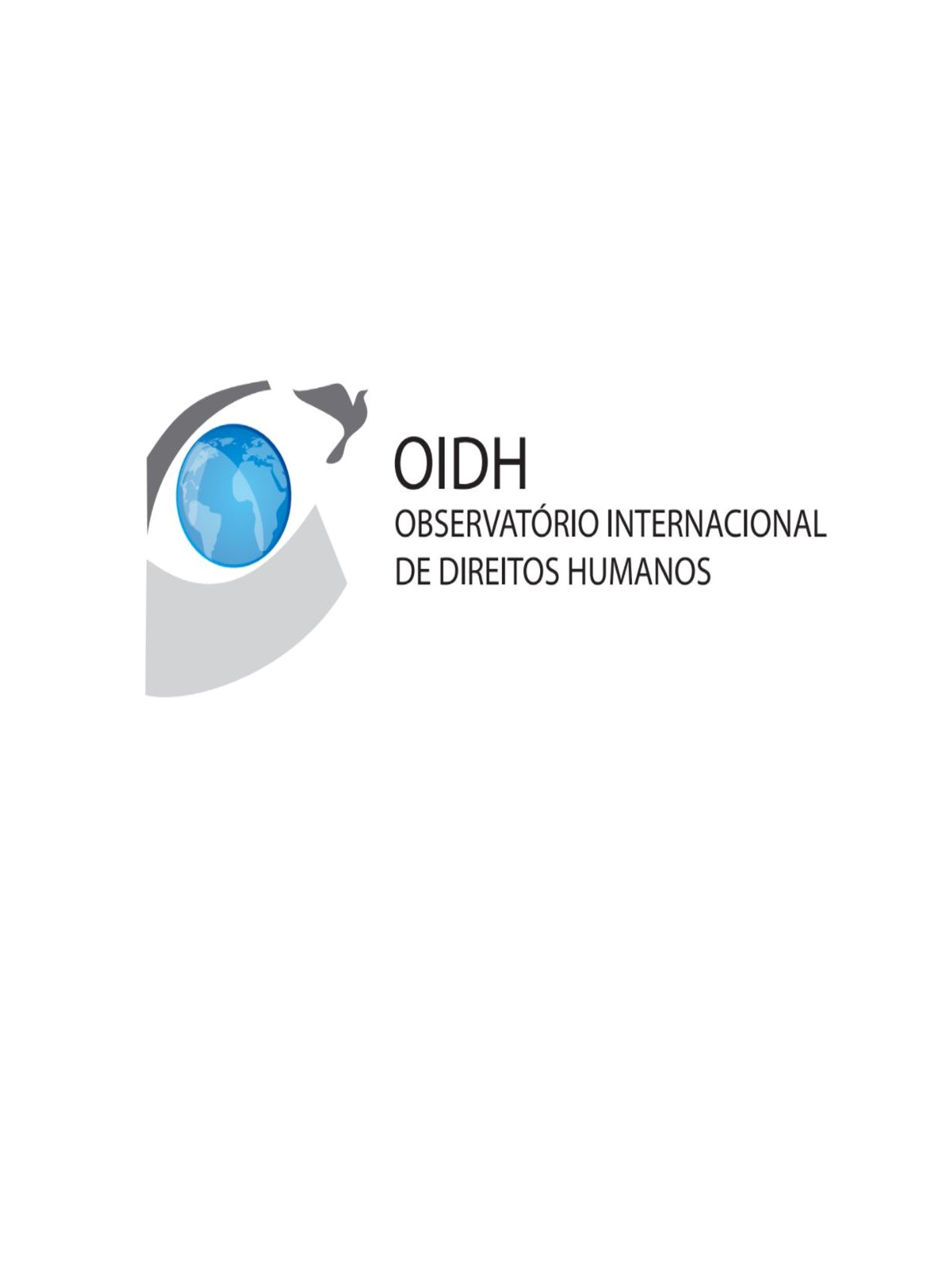 Logo observatório internacional de direitos humanos (oidh)   com quadrado
