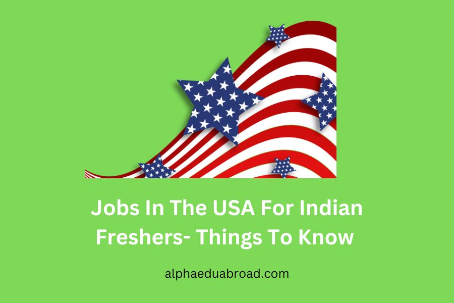 Jobs In The USA For Indian Freshers- Things To Know