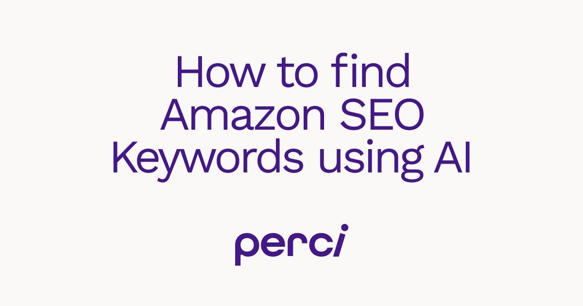 Find Amazon SEO keywords using AI