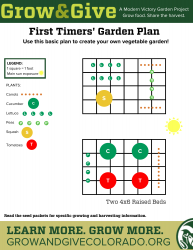 First time garden plan  193x250