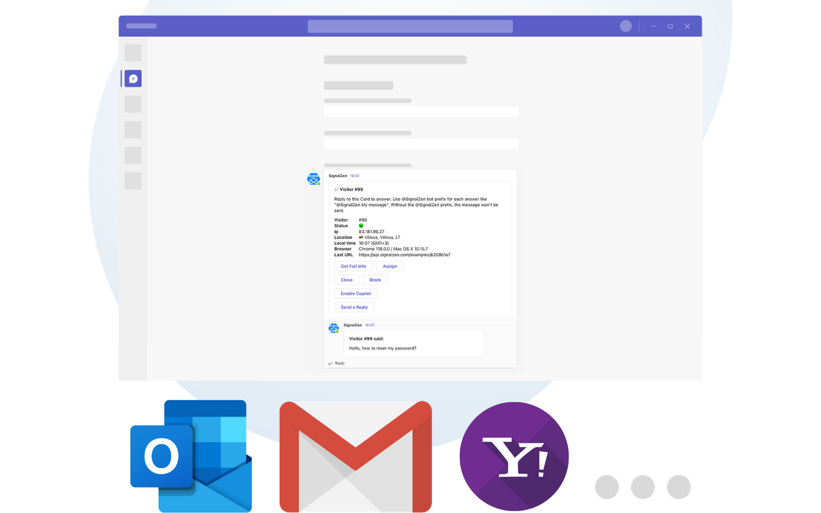 Microsoft Teams mailbox integration