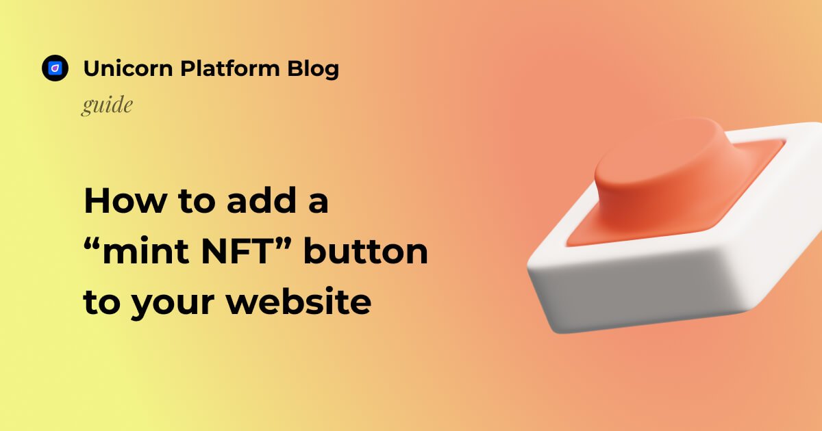 How to mint NFTs and add them to your landing page