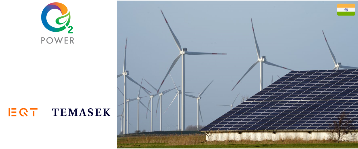 EQT Capital & Temasek Plan $3bn Renewable Exit in India