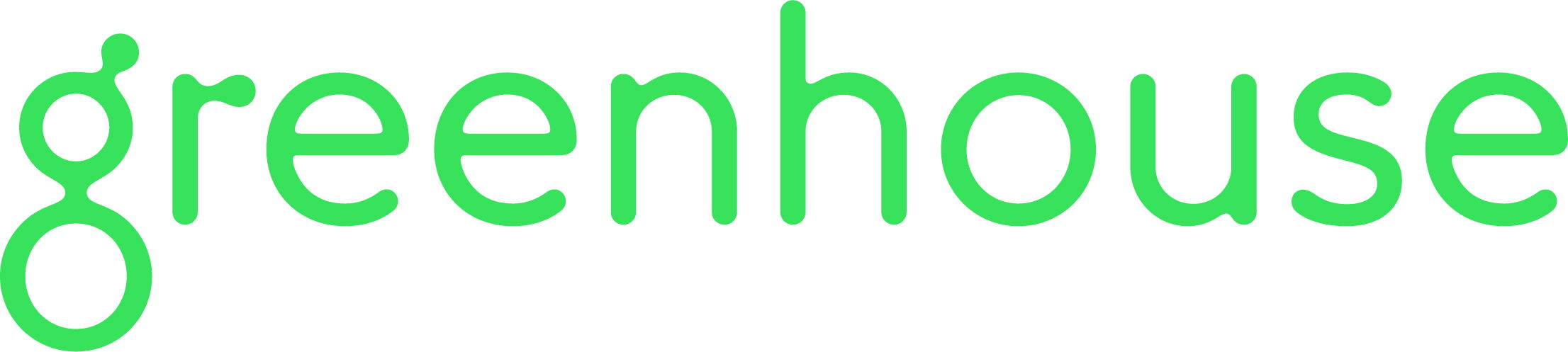 Greenhouse wordmark green