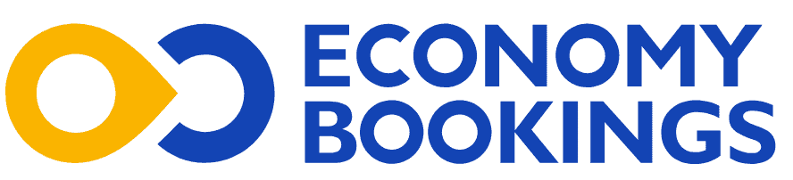 Economy bookings logo vector