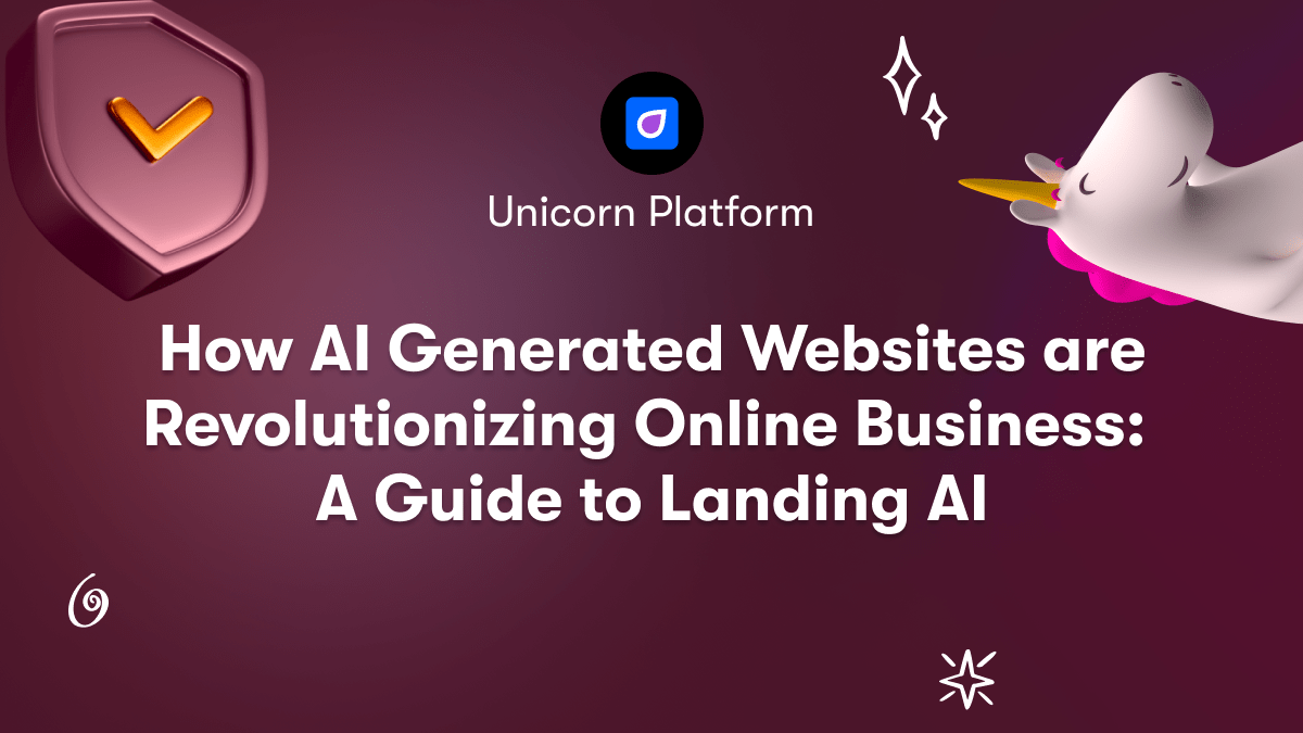 How AI Generated Websites are Revolutionizing Online Business: A Guide to Landing AI