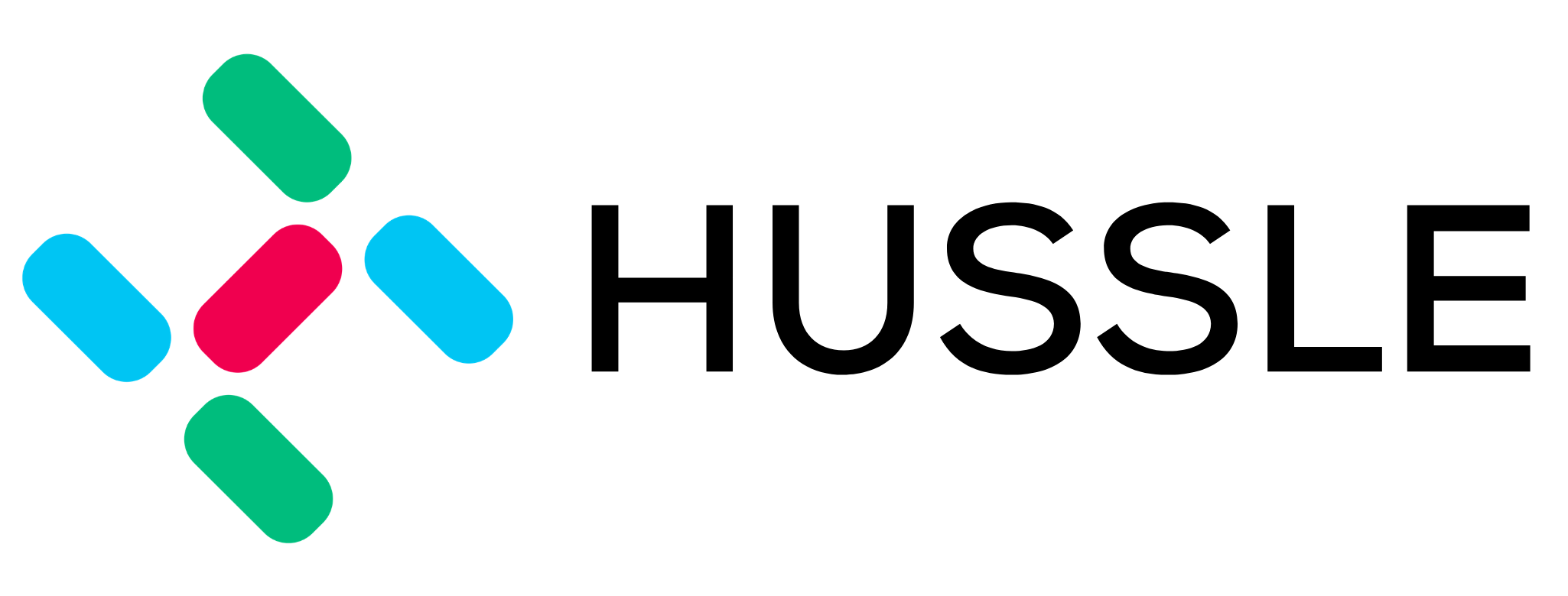 Hussle black logo