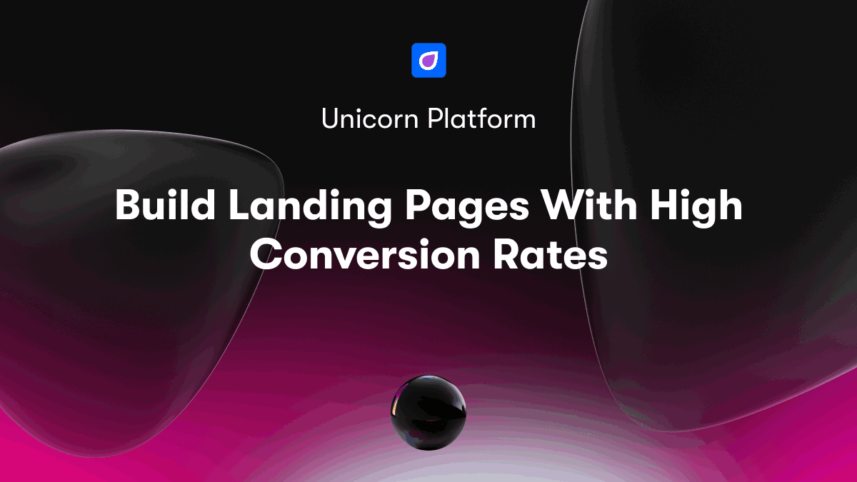 Build Landing Pages With High Conversion Rates