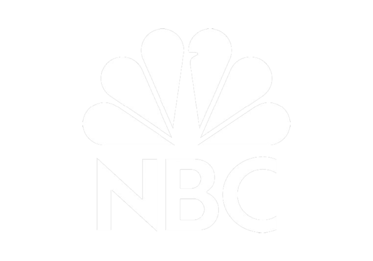 Nbc logo white png logo 768x538