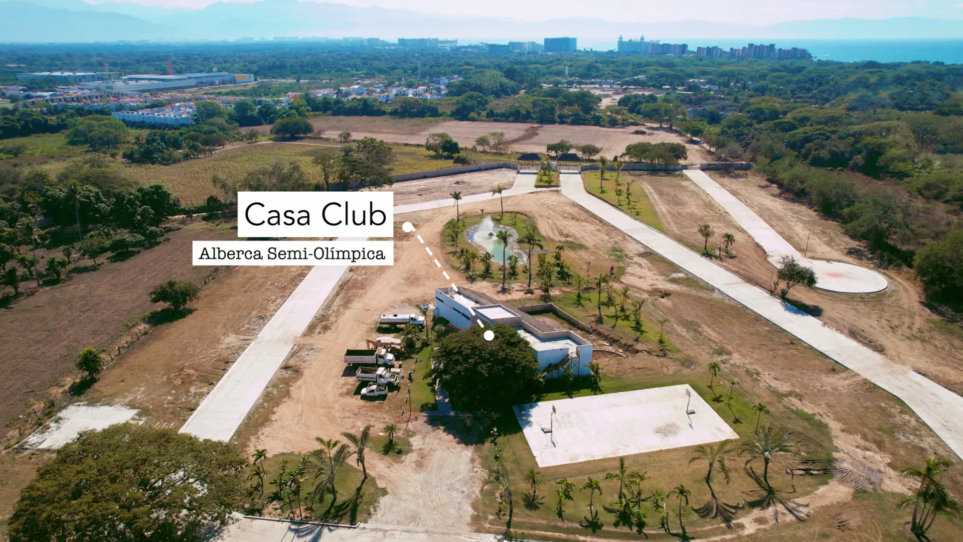 Del lago residencial   casa club