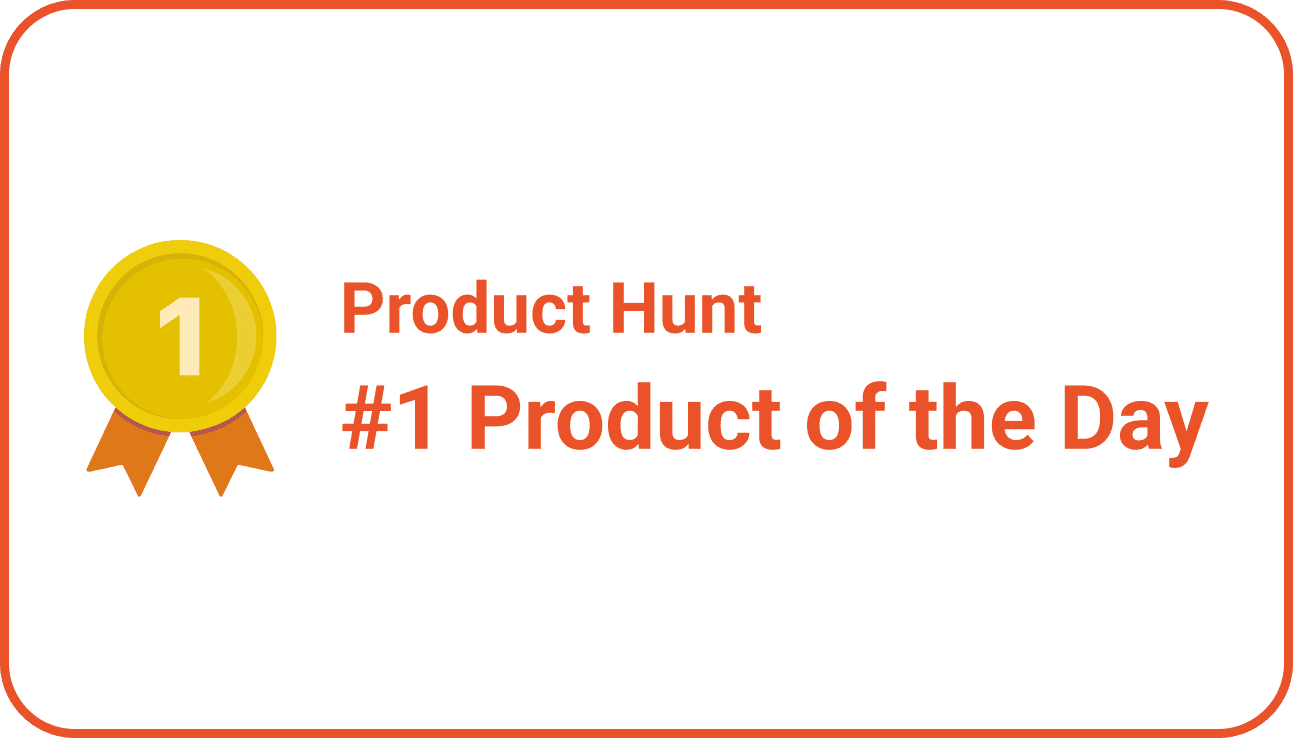 Product hunt award