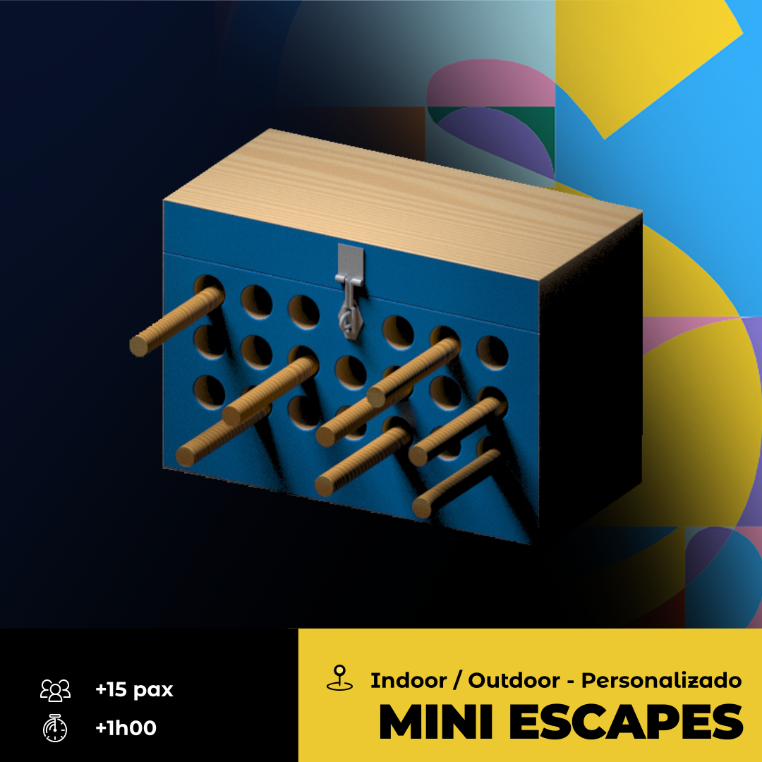 Portables mini escape rooms portáteis
