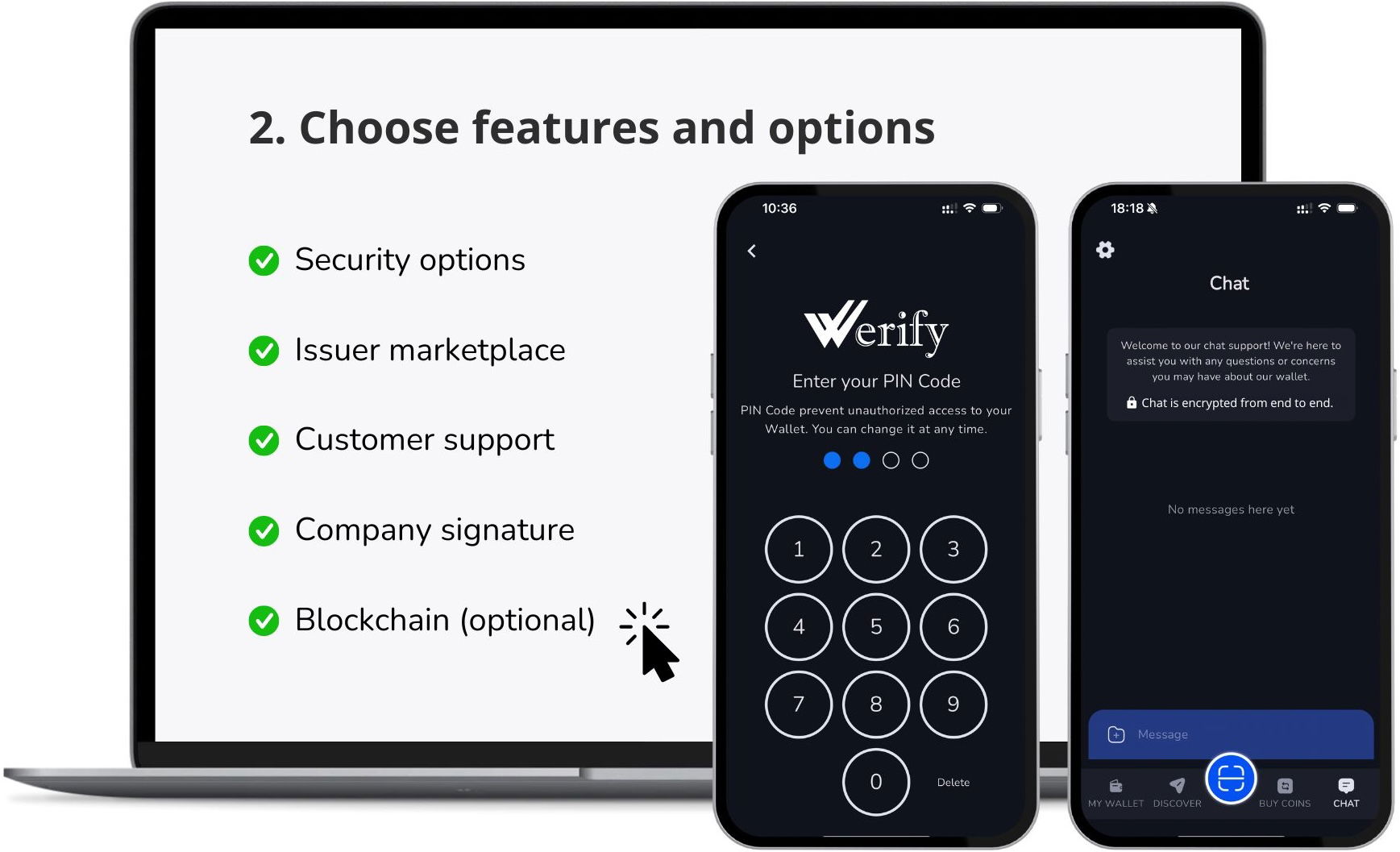 Talao digital identity wallet as a service   features customization eudi wallet verifiable credentials self sovereign identity   ssi