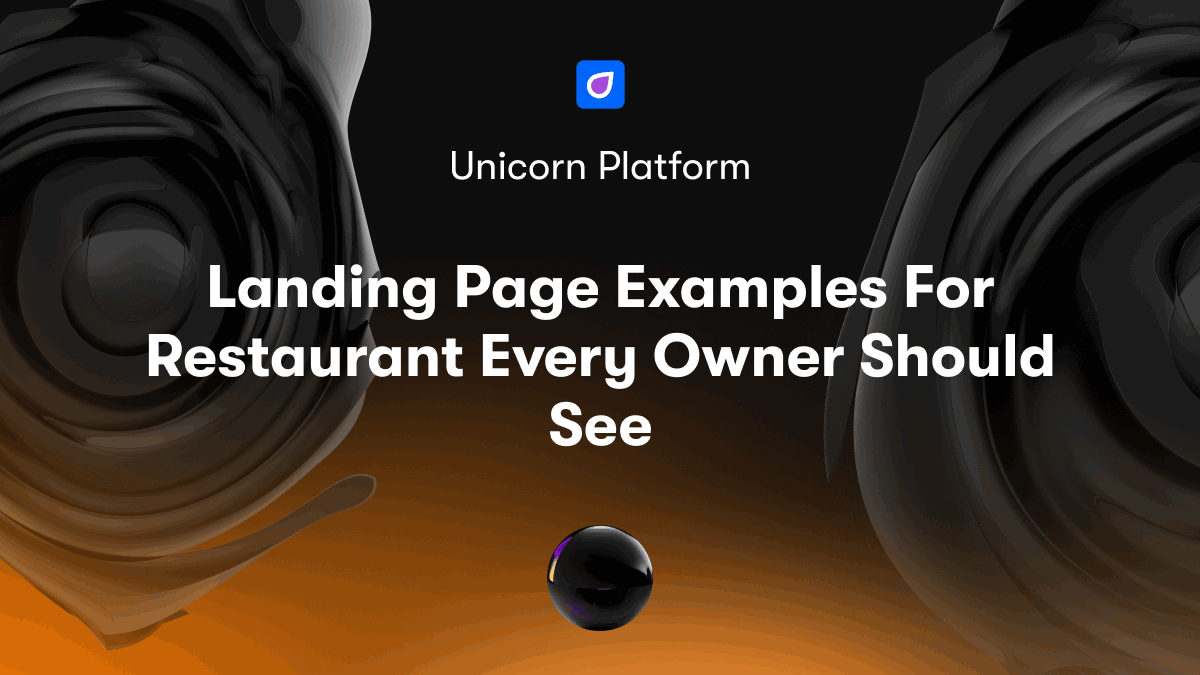 Landing Page Examples For Restaurant Every Owner Should See