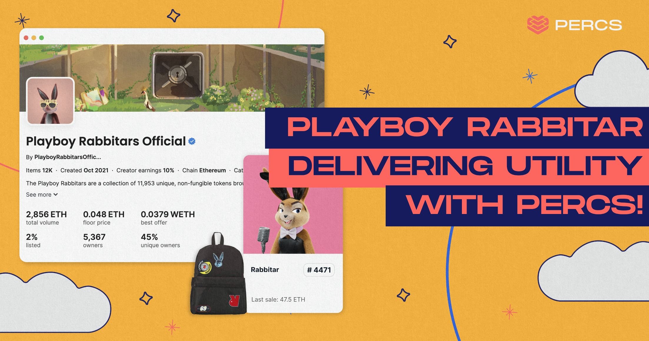 9. playboy rabbitar deliverig utility with percs pqo9s