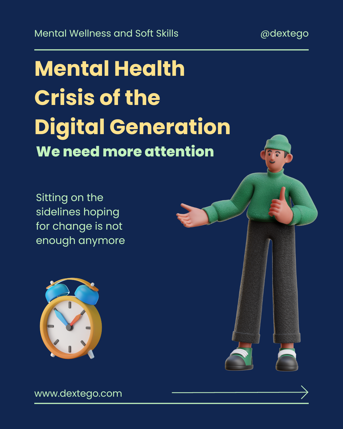 Mental health crisis of digital generation