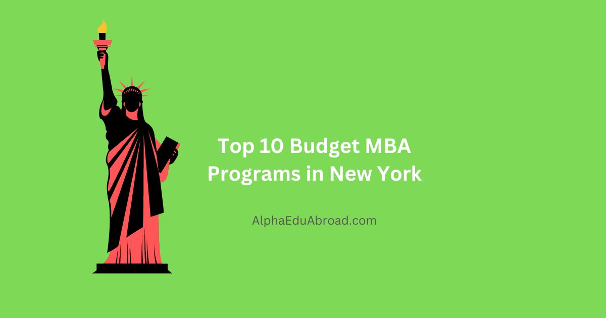 Top 10 Budget MBA Programs in New York