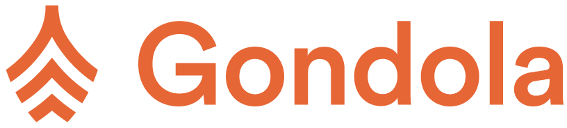 Gondola full logo horizontal orange cropped