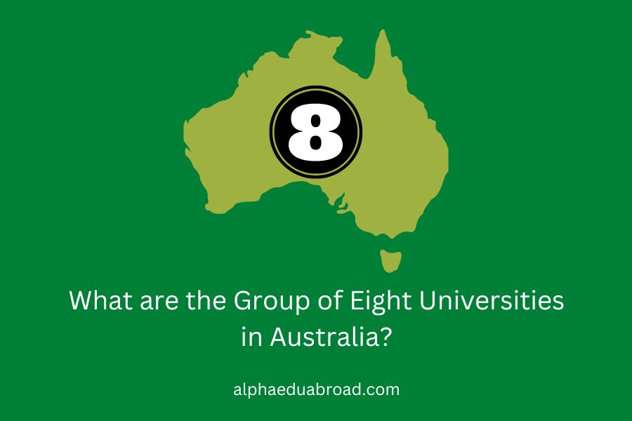 Group of Eight Universities in Australia.