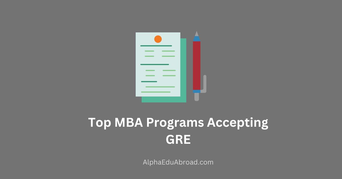 Top MBA Programs Accepting GRE