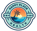 Happy place health cbd gummies logo