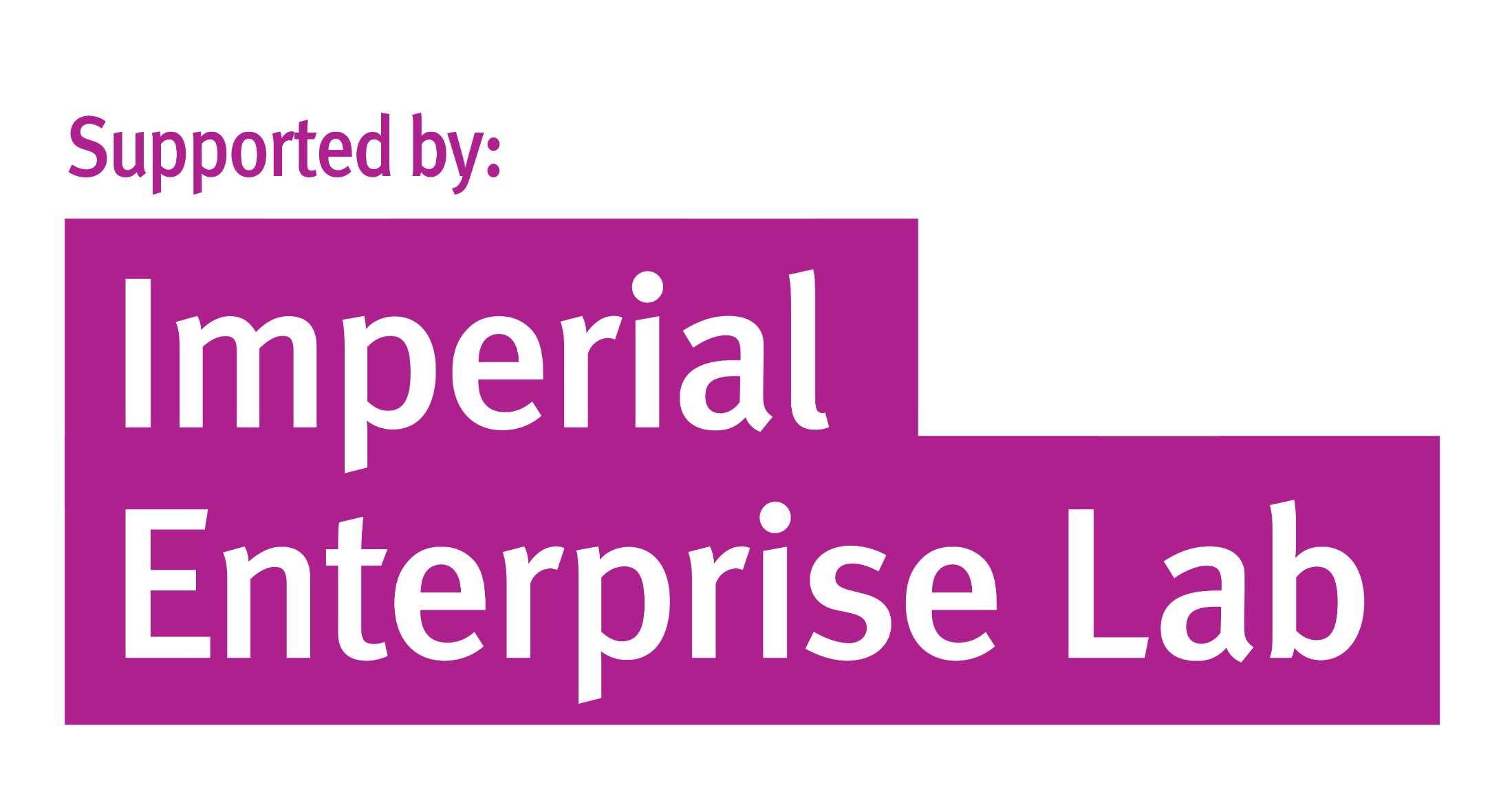Supported by imperial enterprise lab logo 