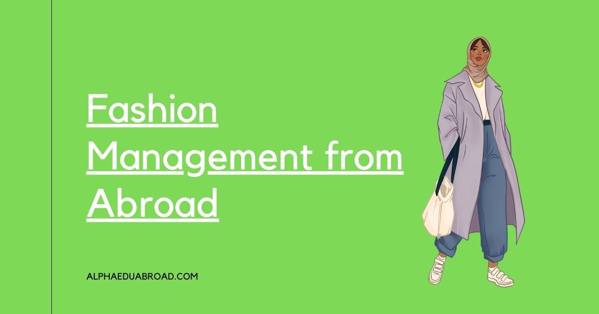Fashion Management from Abroad