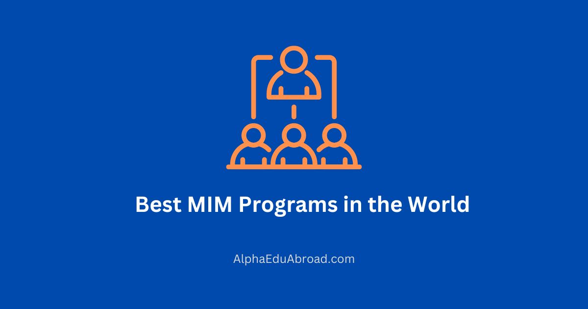 Best MIM Programs in the World