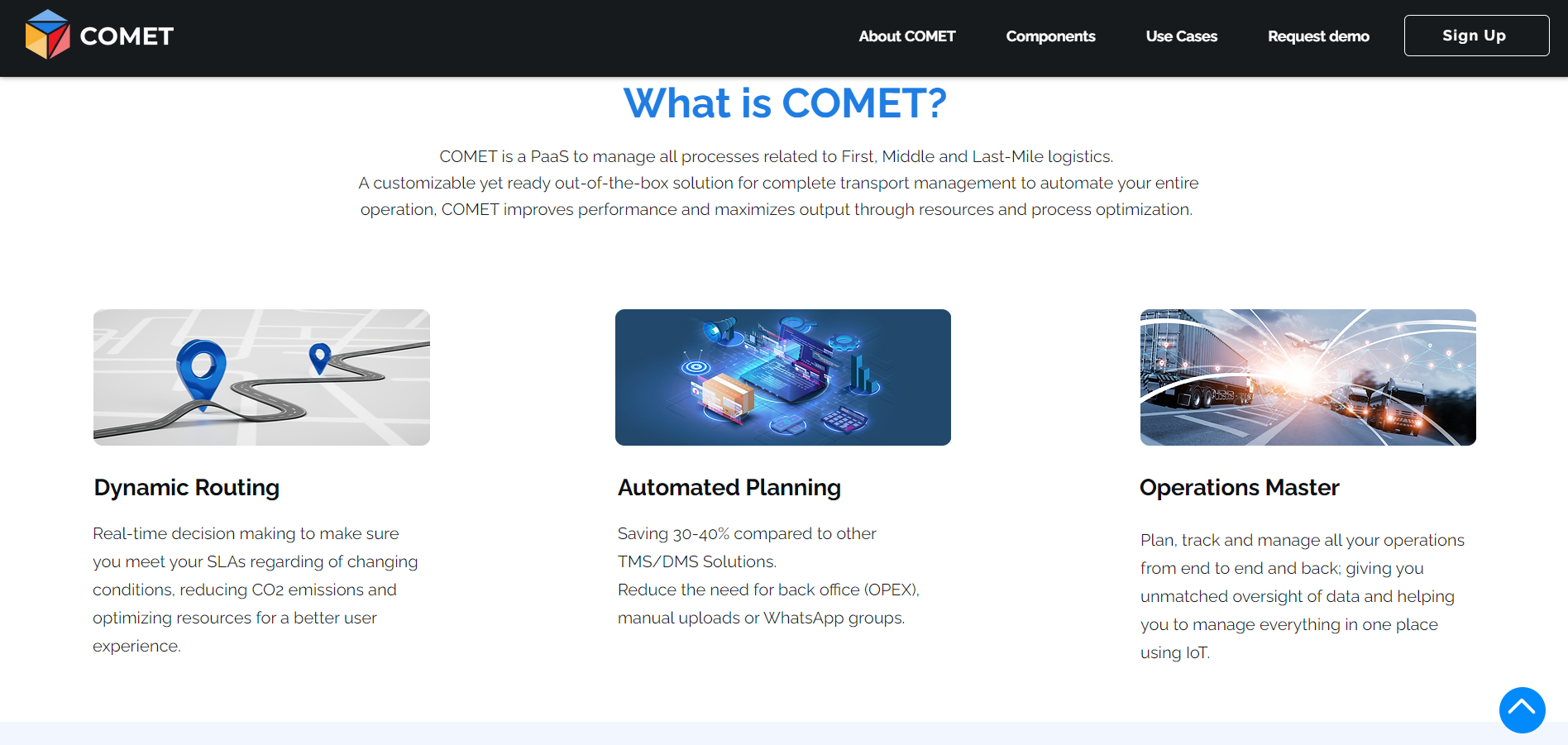 Comet screenshot