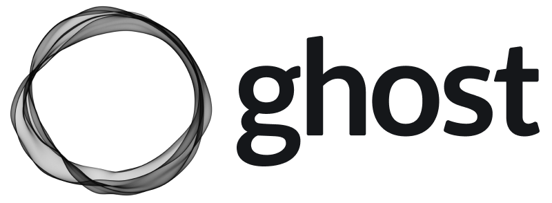 Ghost logo dark