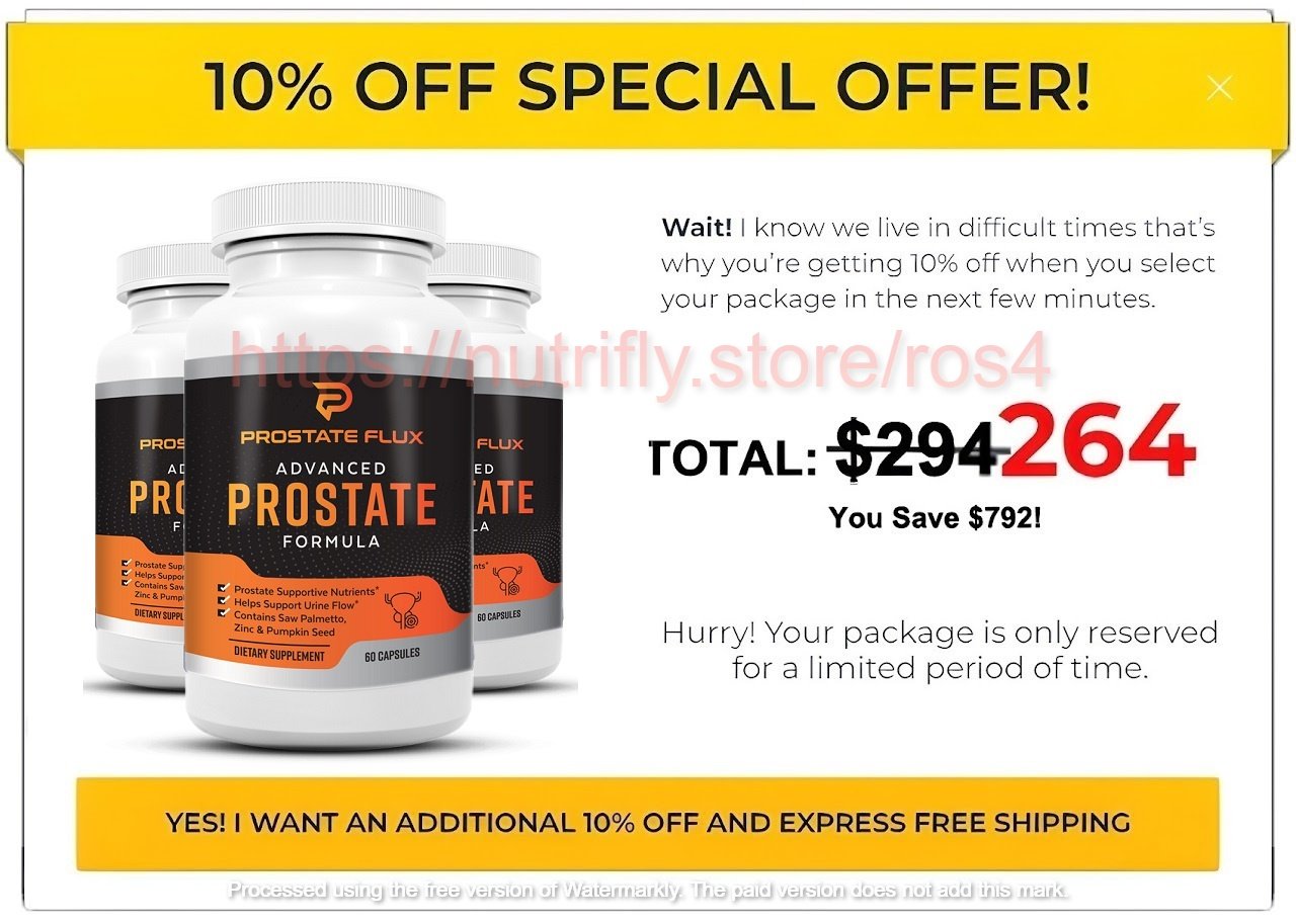 Prostateflux price