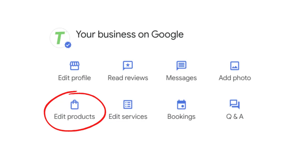 Google Business Profile Product Editor
