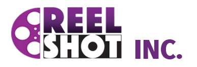 Reel shot header logo