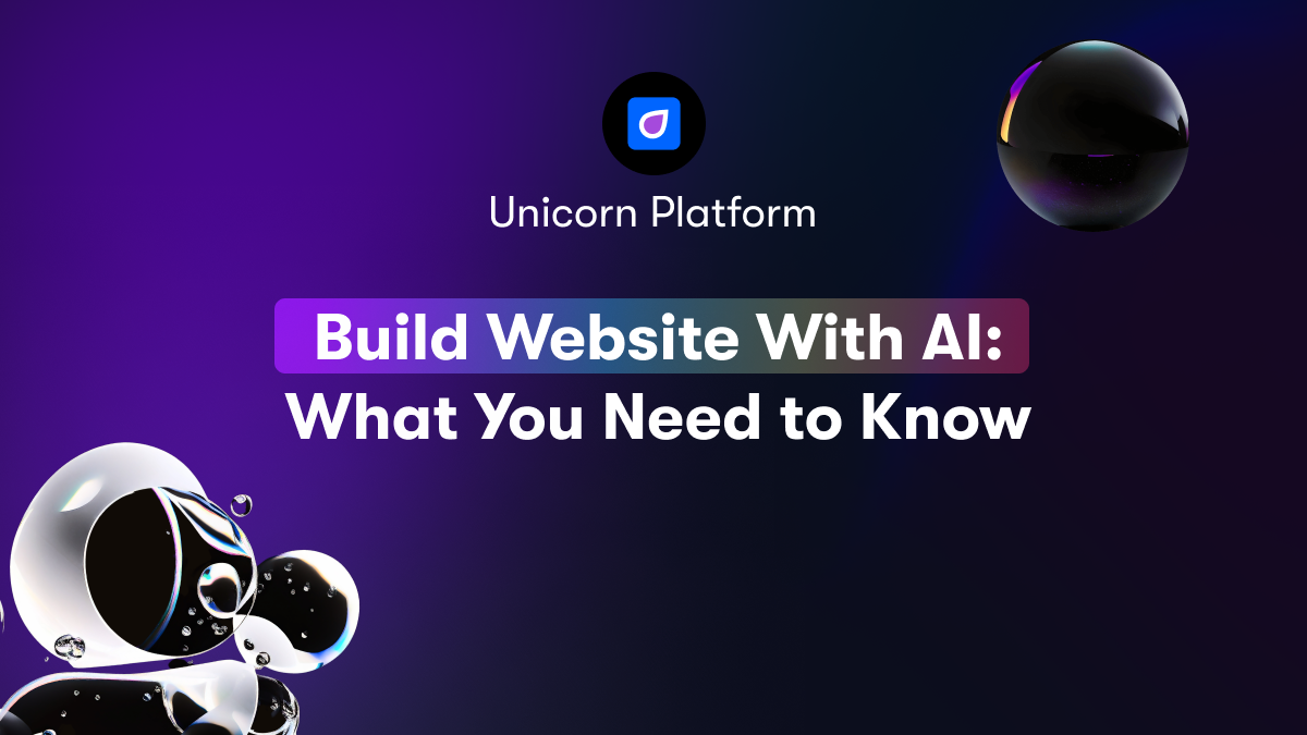 Build Website With AI: What You Need to Know